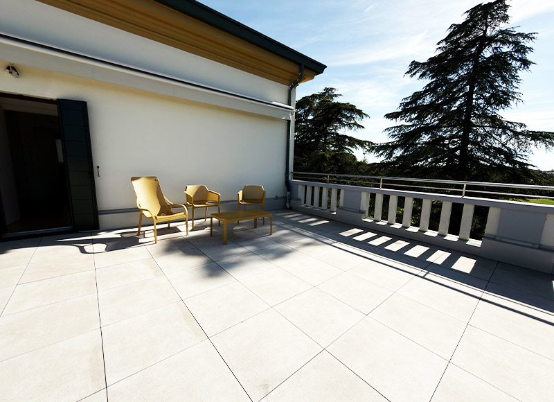 Camera tripla Lorenzo con terrazzo Villa Crico - Agriturismo B&B Noventa di Piave Venezia