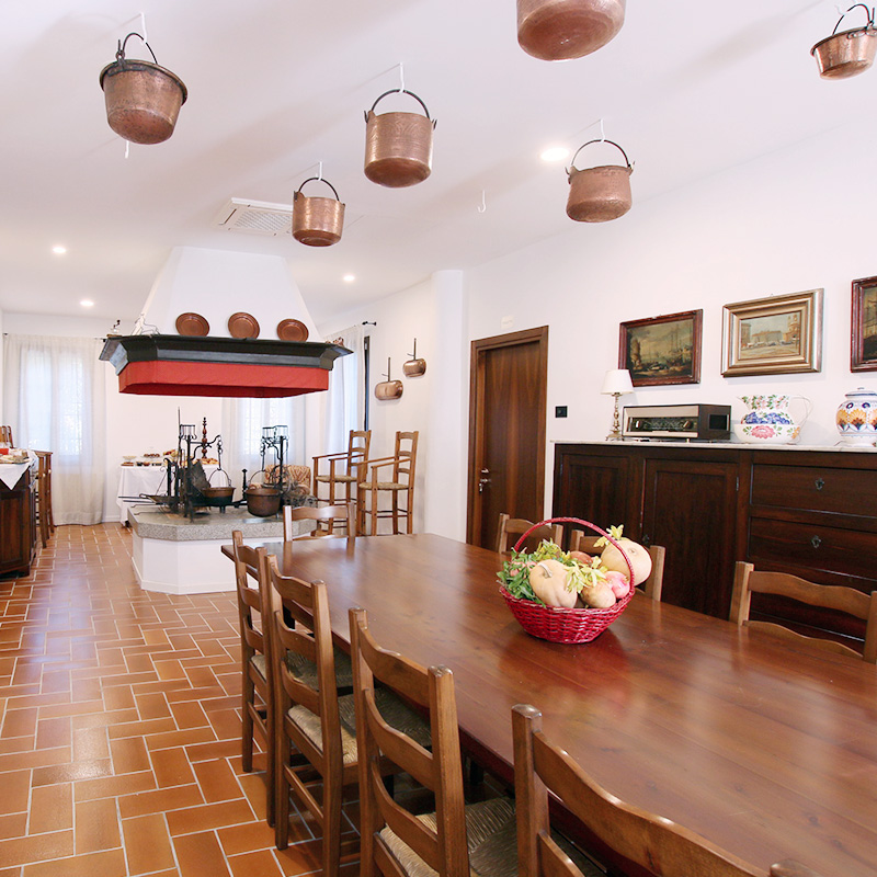 Sala del Fogher Venice Villa Crico - Agriturismo B&B Noventa di Piave Venezia