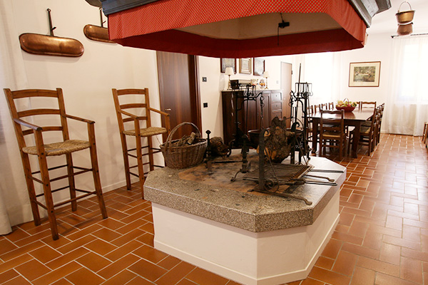 Sala del Fogher Venice Villa Crico - Agriturismo B&B Noventa di Piave Venezia