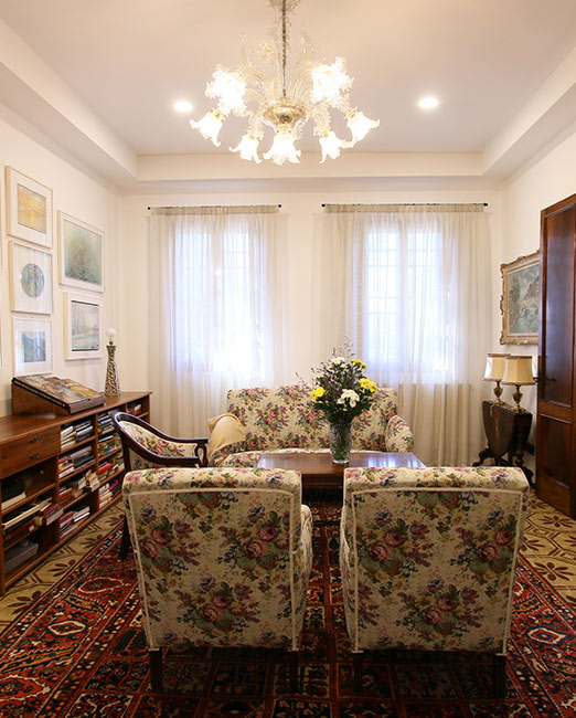 Sala Biblioteca Villa Crico - Agriturismo B&B Noventa di Piave Venezia