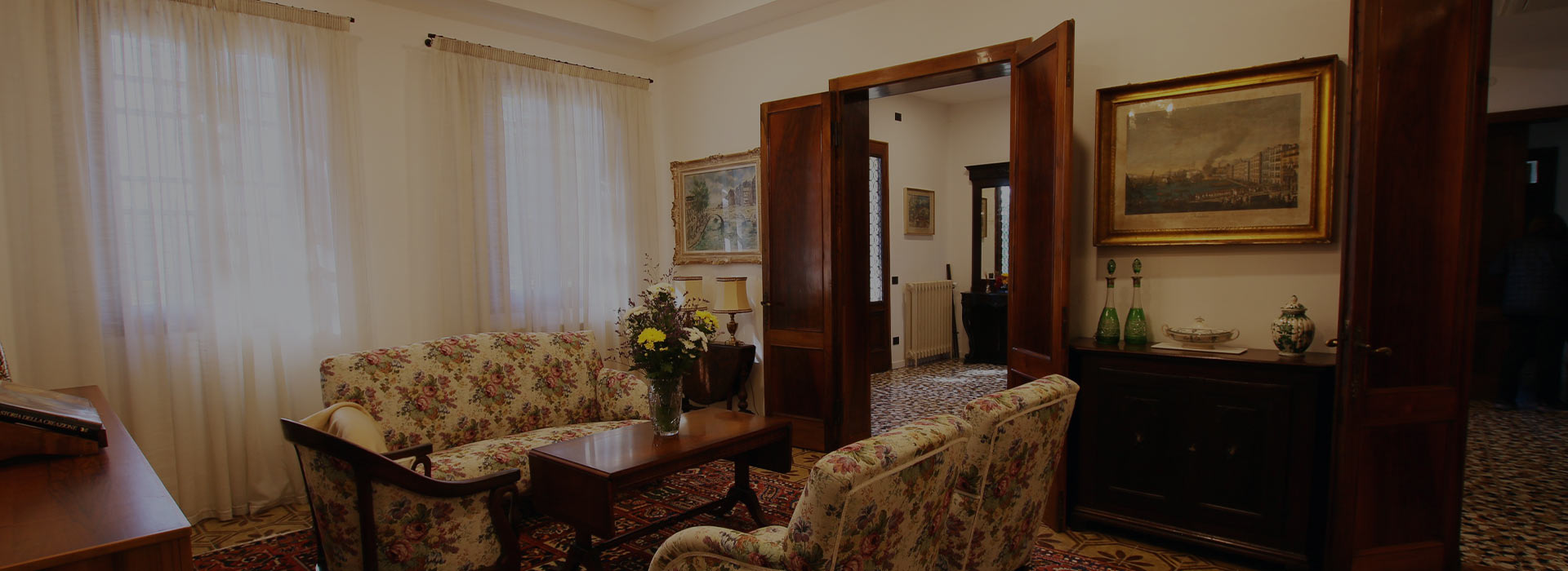 Sala Biblioteca Venice Villa Crico - Agriturismo B&B Noventa di Piave Venezia