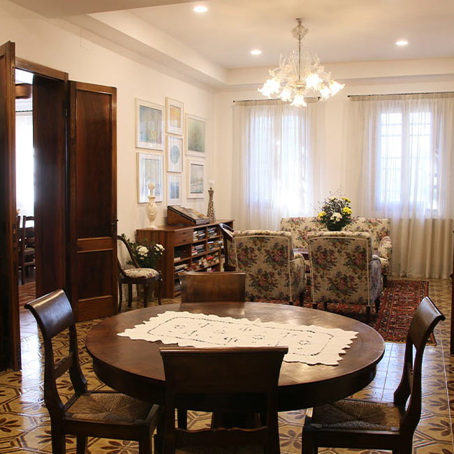 Sala Biblioteca Venice Villa Crico - Agriturismo B&B Noventa di Piave Venezia