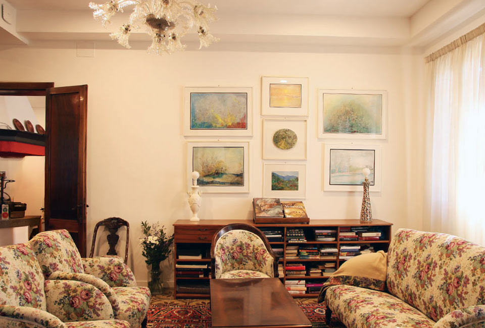 Sala Biblioteca Villa Crico - Agriturismo B&B Noventa di Piave Venezia