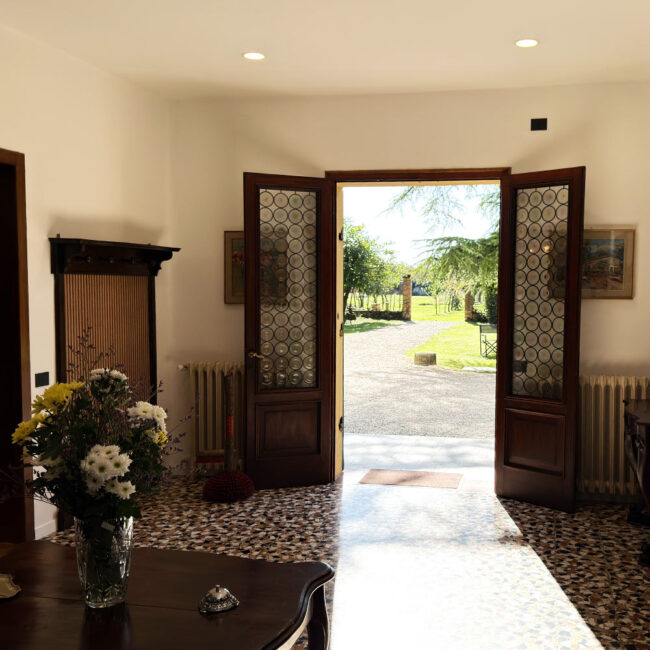 Sala Biblioteca Villa Crico - Agriturismo B&B Noventa di Piave Venezia