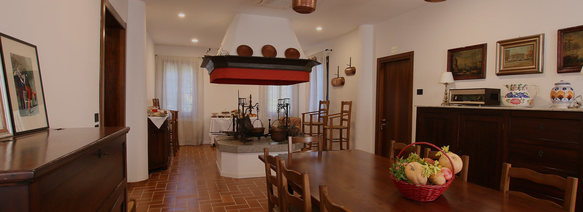 Sala del Fogher Venice Villa Crico - Agriturismo B&B Noventa di Piave Venezia